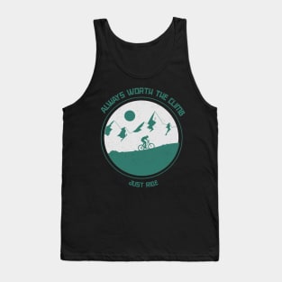 Always Worth the Climb Mountain Bike Tank Top